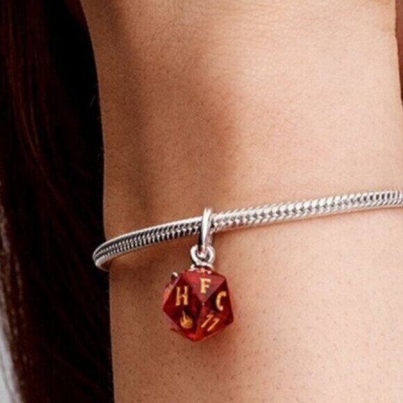 Pandora Stranger Things Hellfire Club Dice Dangle Charm - Picture 4 of 6